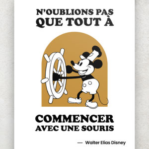 citation souris walter elias disney