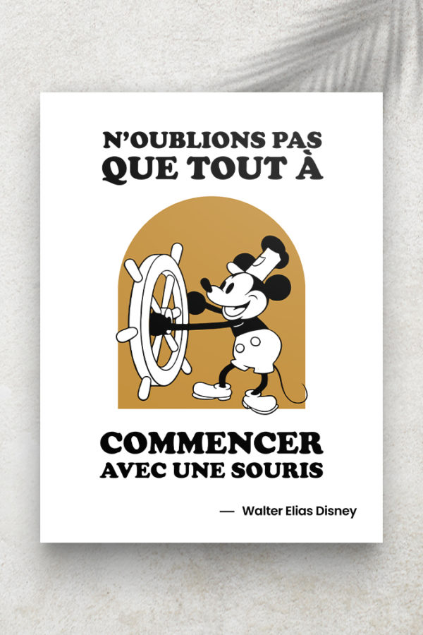 citation souris walter elias disney