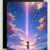 nuit étoilée animé